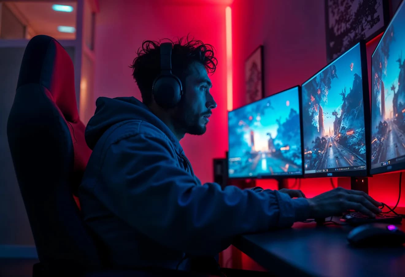 Classic Boost booster at a gaming setup